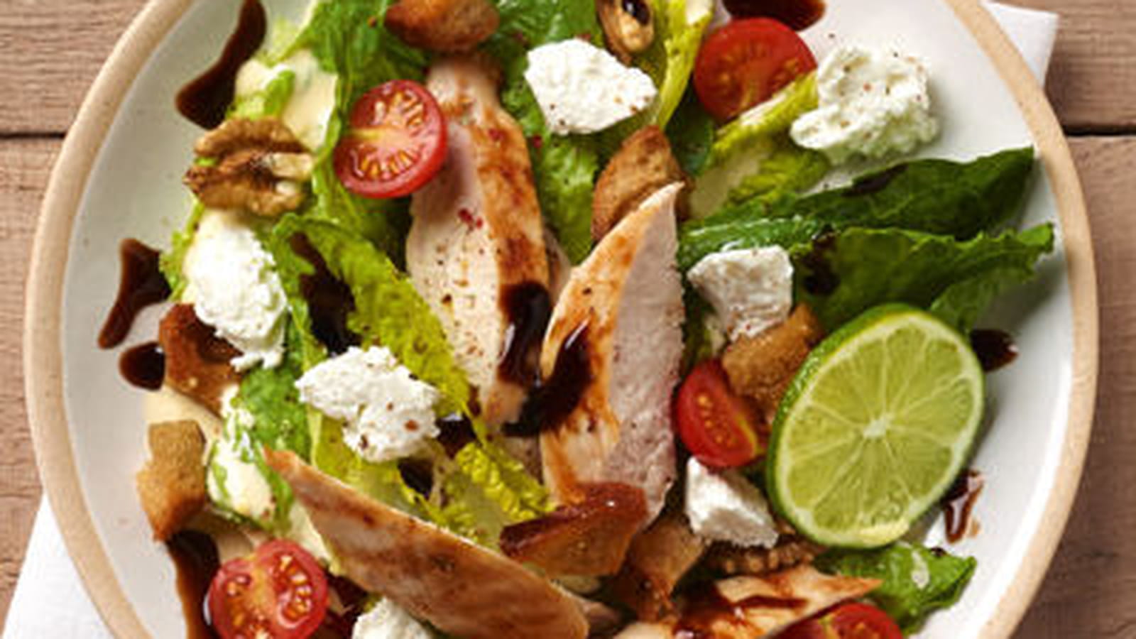 Salade Caesar légère au Carré Frais