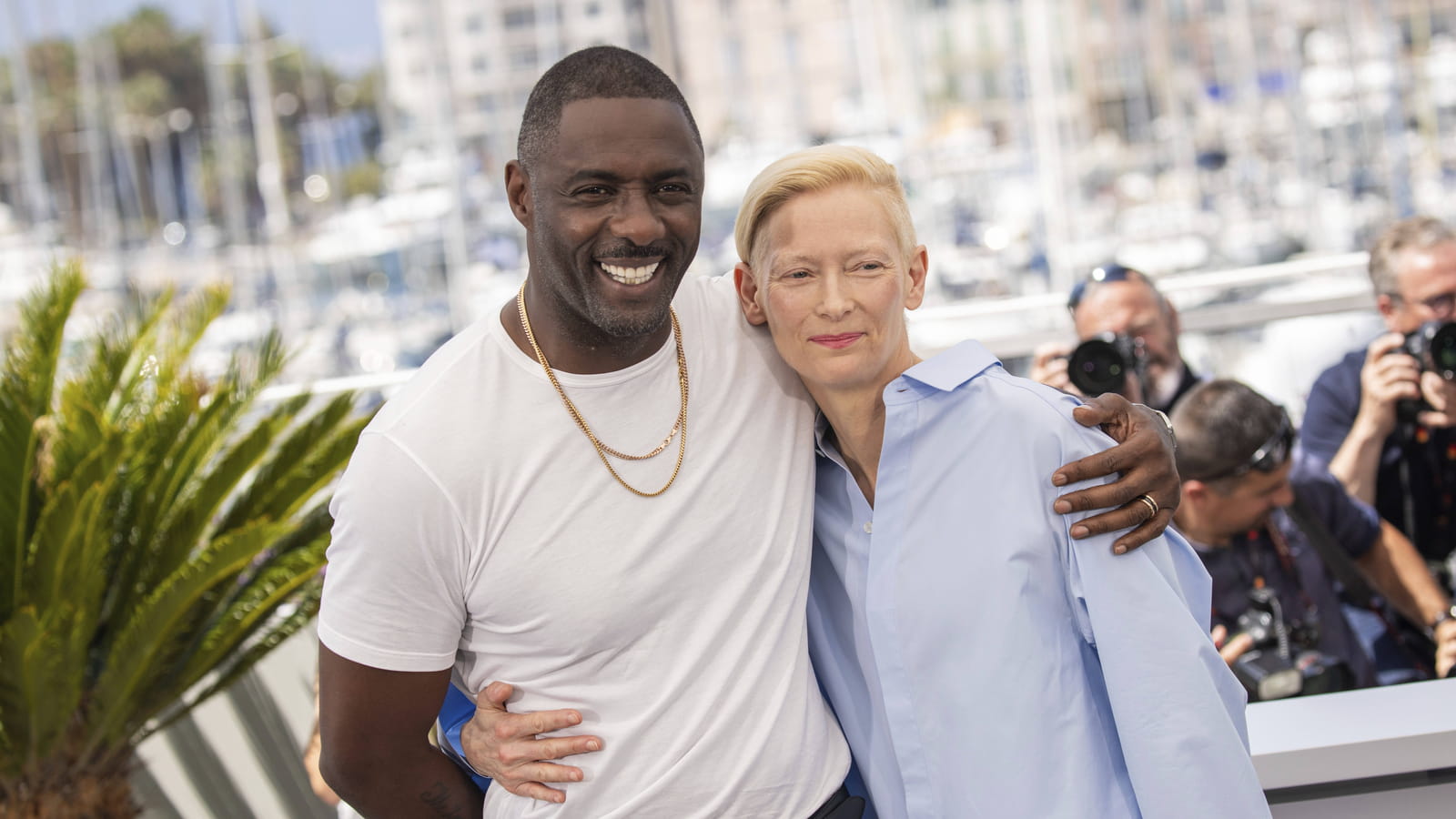 Idris Elba et Tilda Swinton 