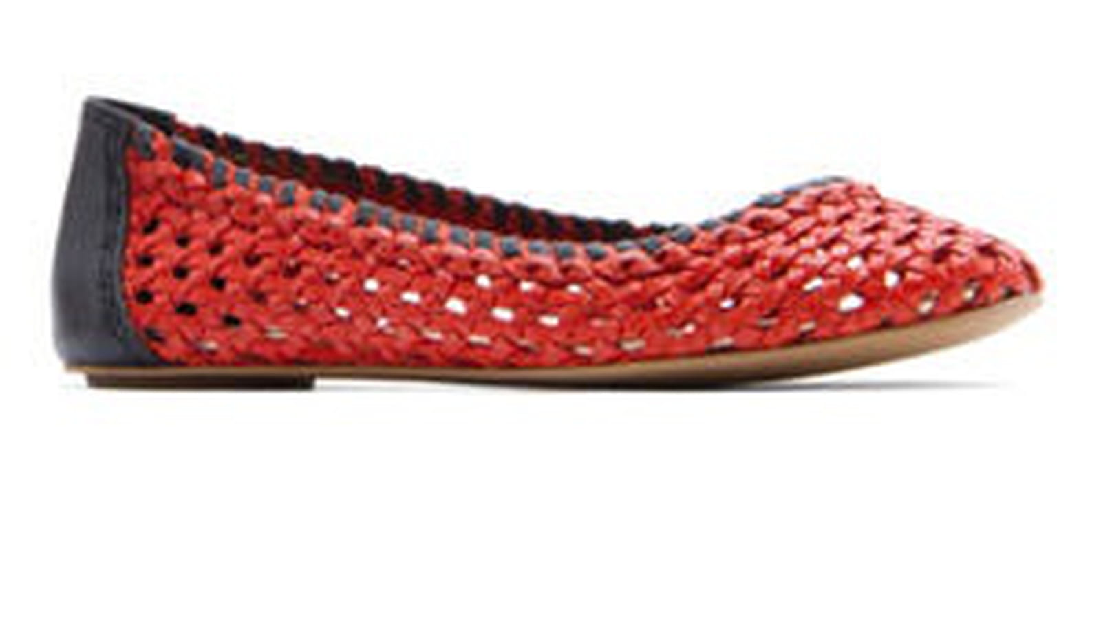 Ballerines rouges de Mango
