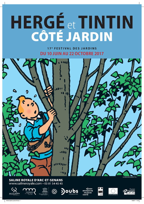 affiche-evenement-herge-tintin-cote-jardin