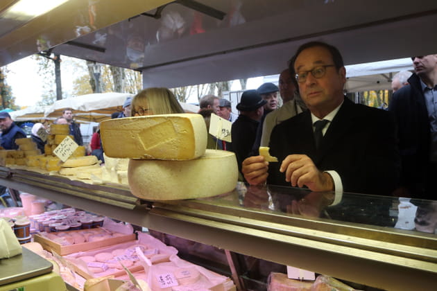 François Hollande en fait tout un fromage