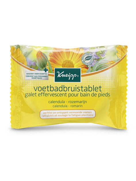 Galet effervescent pieds, Kneipp