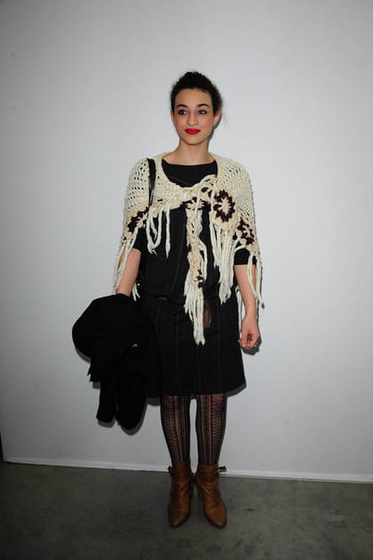 Cam&eacute;lia Jordana en ch&acirc;le en crochet