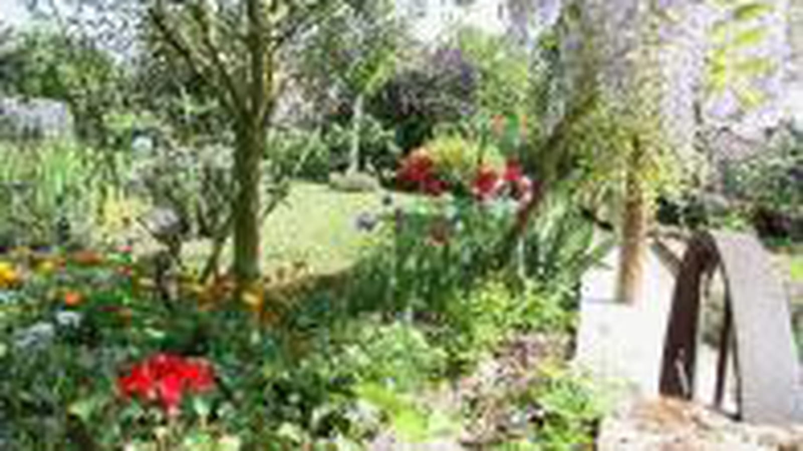 Limite du jardin d'agrément