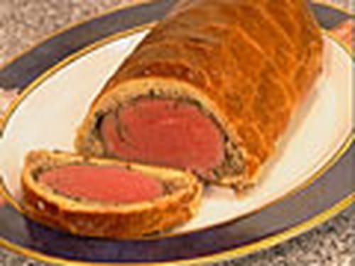 Filet de boeuf en croûte, sauce foie gras