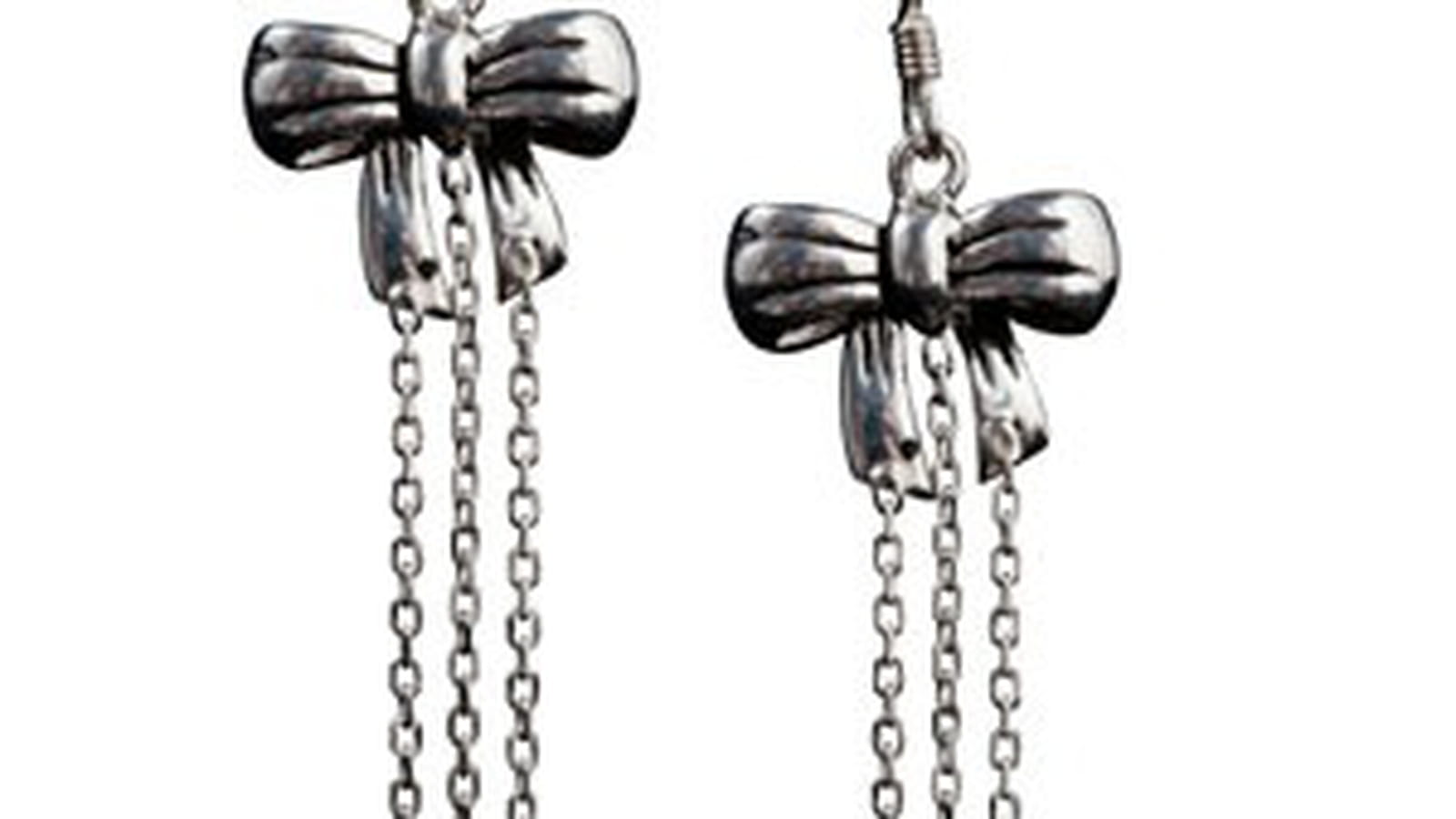 Boucles d'oreilles noeuds de Satellite