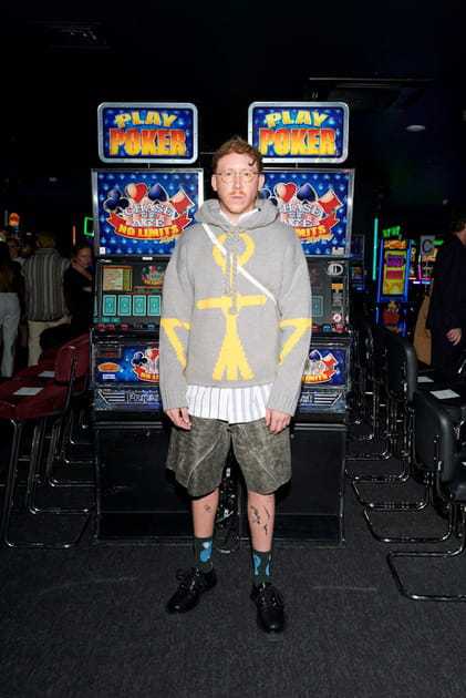 Eddy de Pretto au d&eacute;fil&eacute; JW Anderson