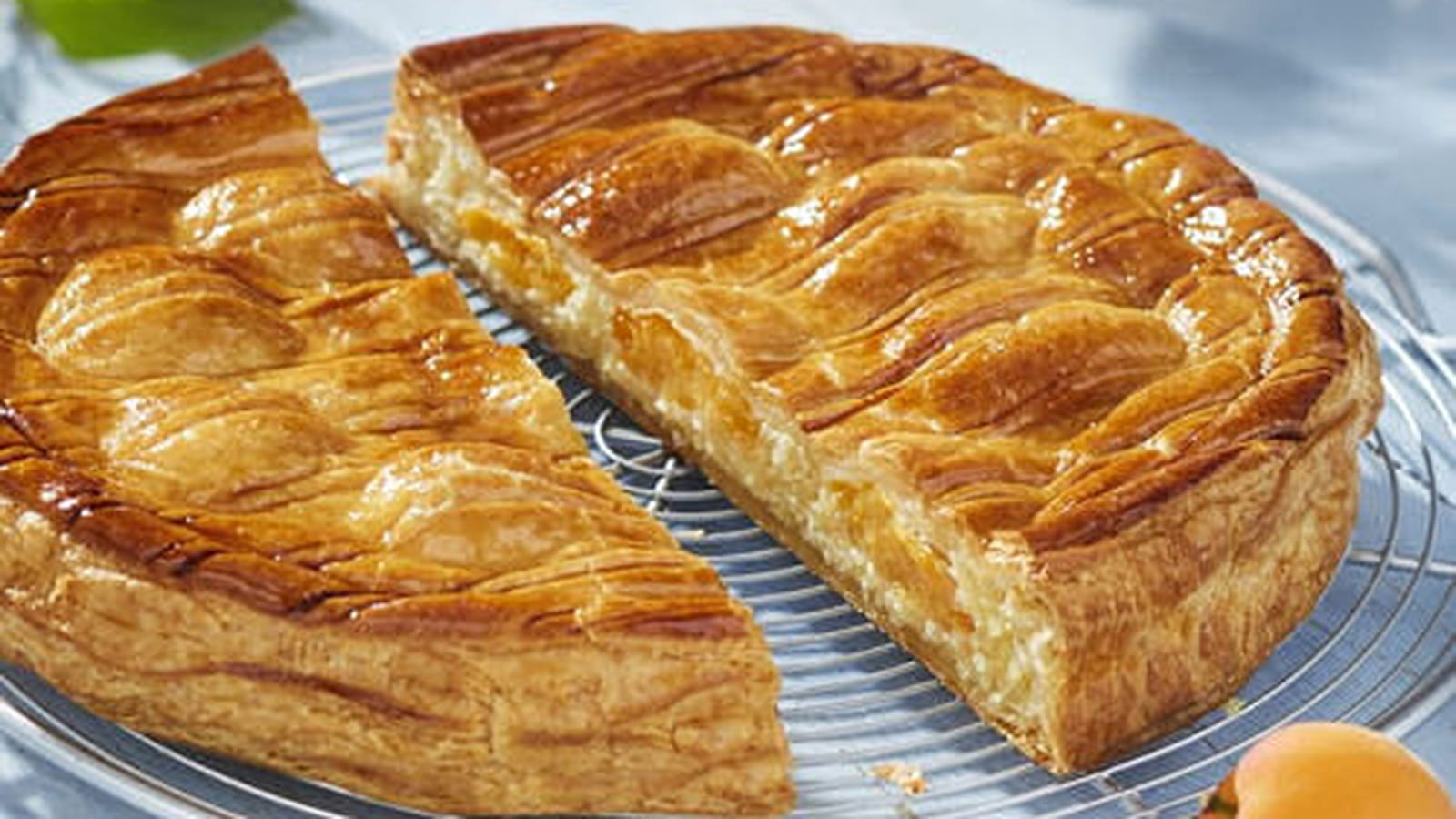 Galette des rois à l'abricot