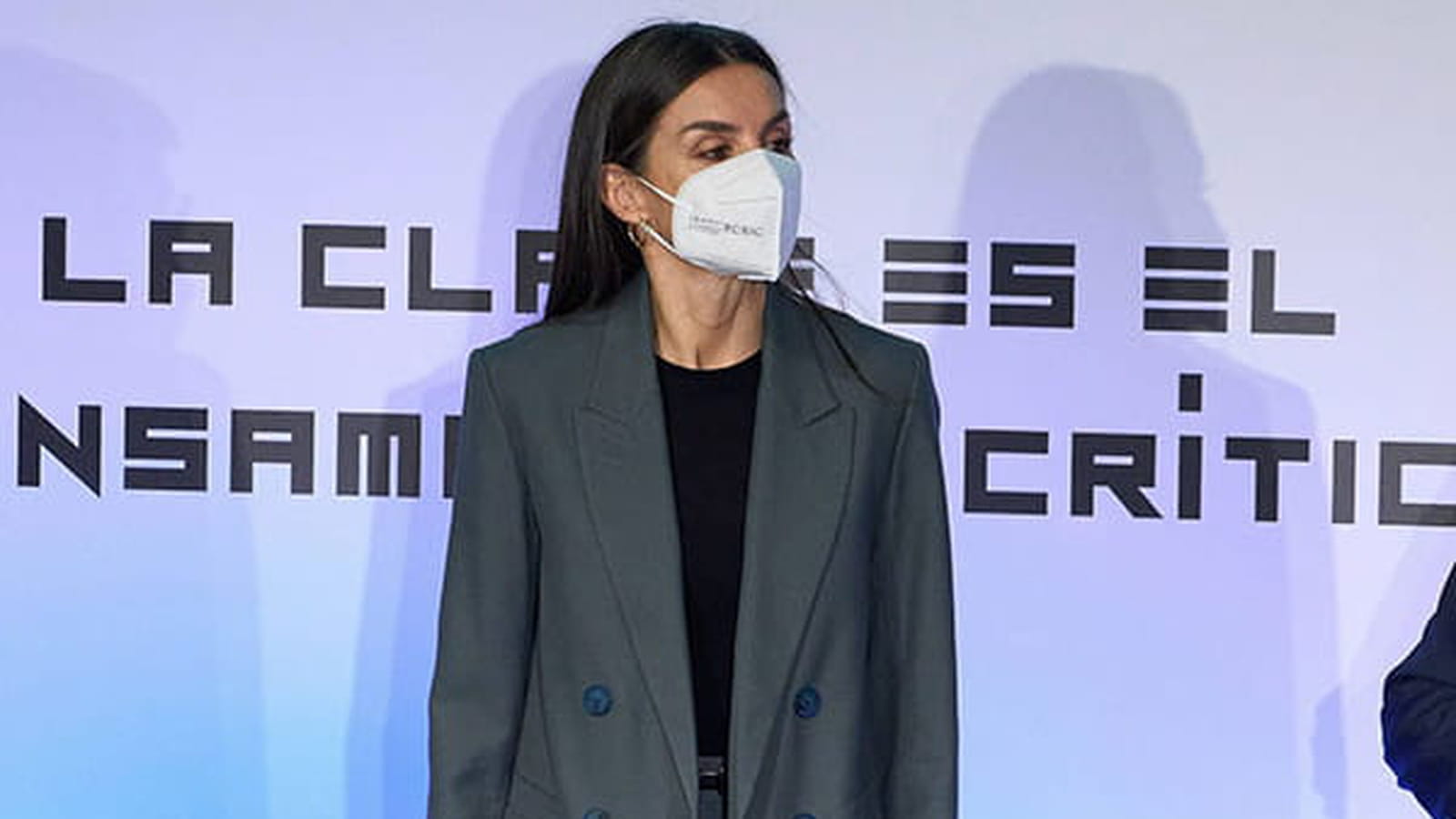 Letizia d'Espagne le 20 janvier 2022