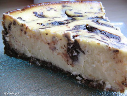 Cheesecake marbré