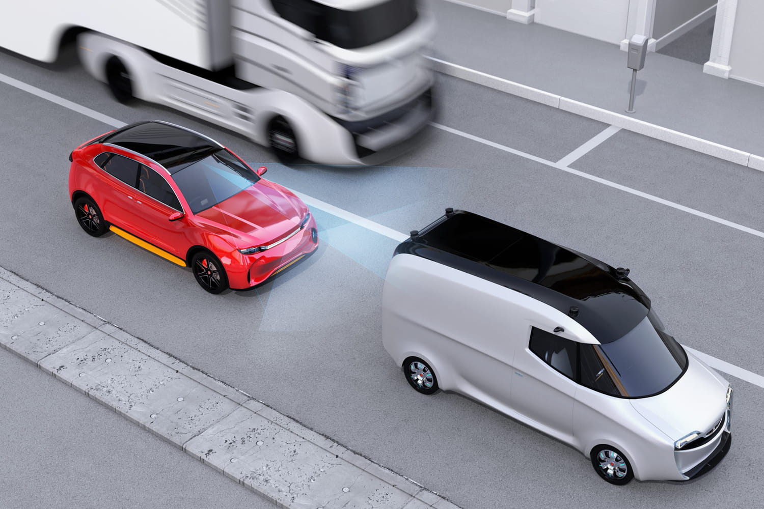 French people who stick too much on the road will soon be spotted without knowing it