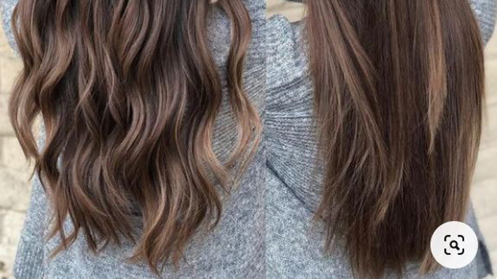 Ombre hair brun