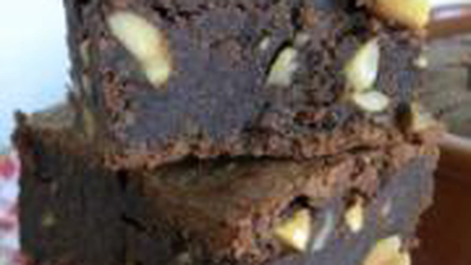 Brownies aux cacahuètes et à la crème de marron