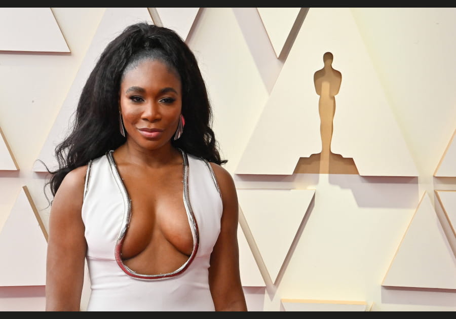 La demi-queue volumineuse de Venus Williams