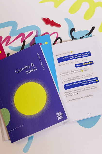 Messages d'amour imprim&eacute;s par MonLivreSMS.com