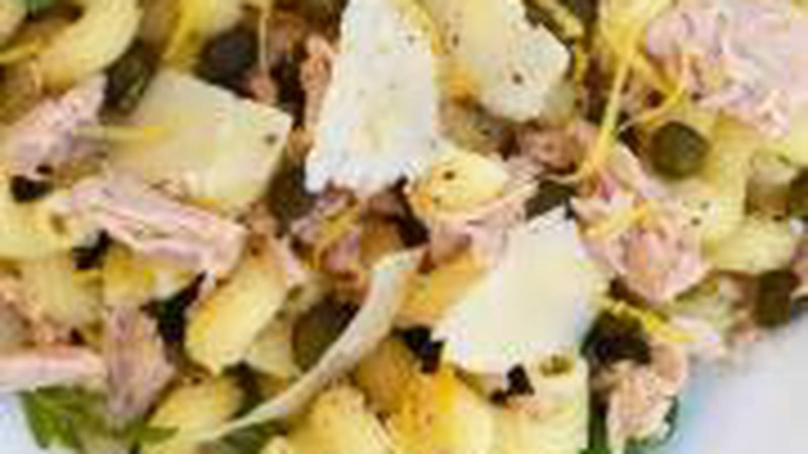Salade de pâtes au thon et au citron