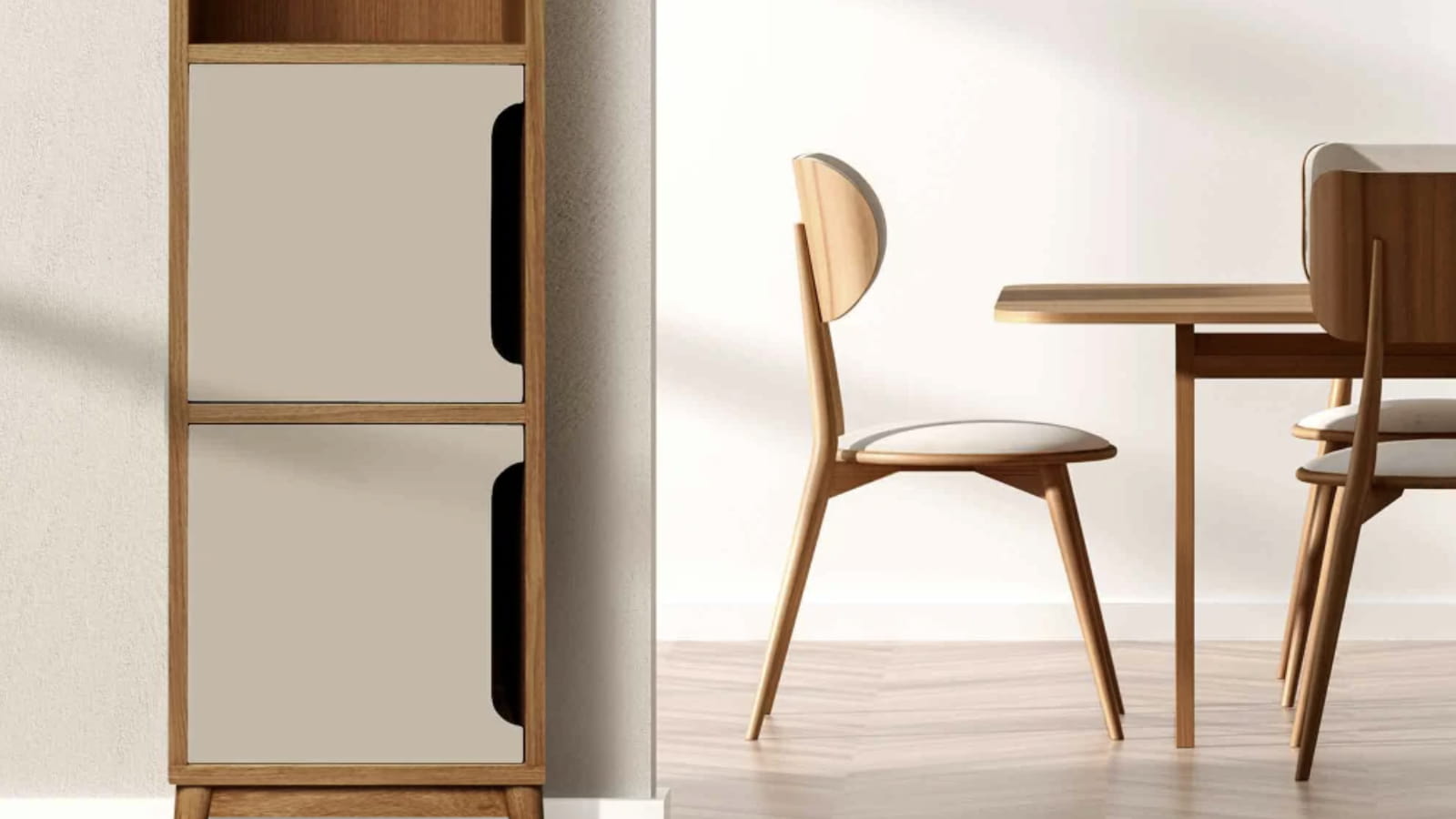 Une colonne minimaliste