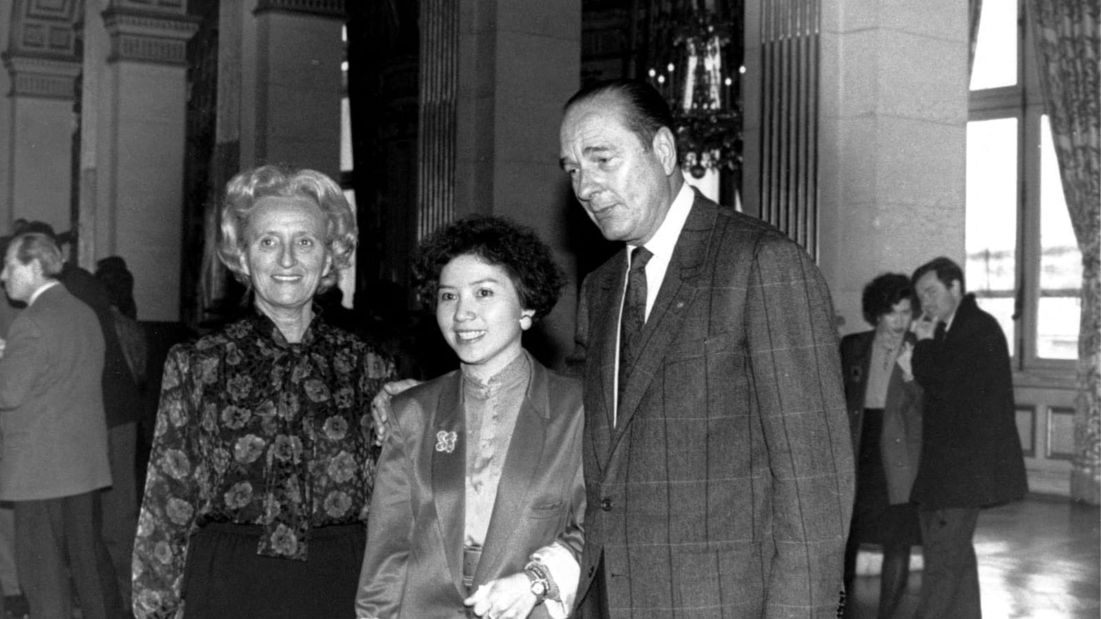 Bernadette Chirac, Anh Dao et Jacques Chirac