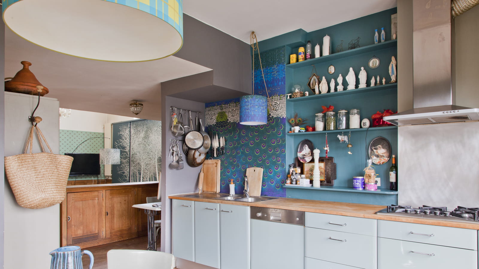 Cuisine bleue