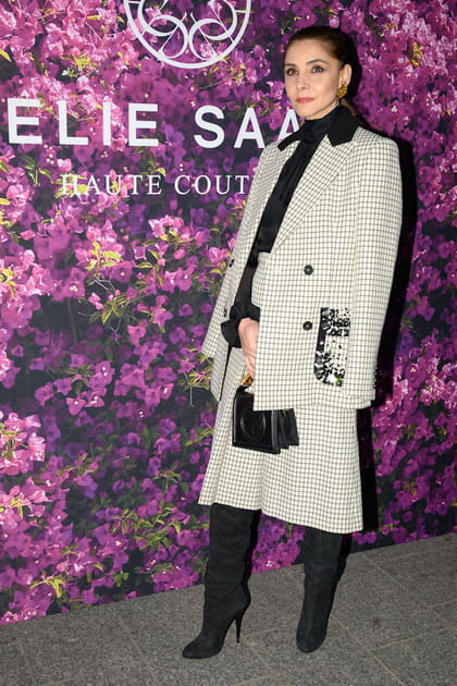 Clotilde Courau&nbsp;au d&eacute;fil&eacute; Elie Saab