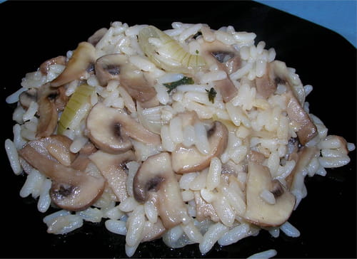 Risotto végétarien aux champignons : la recette facile