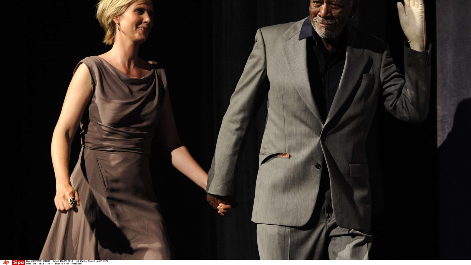 Au festival de Toronto avec Nelson Mandela