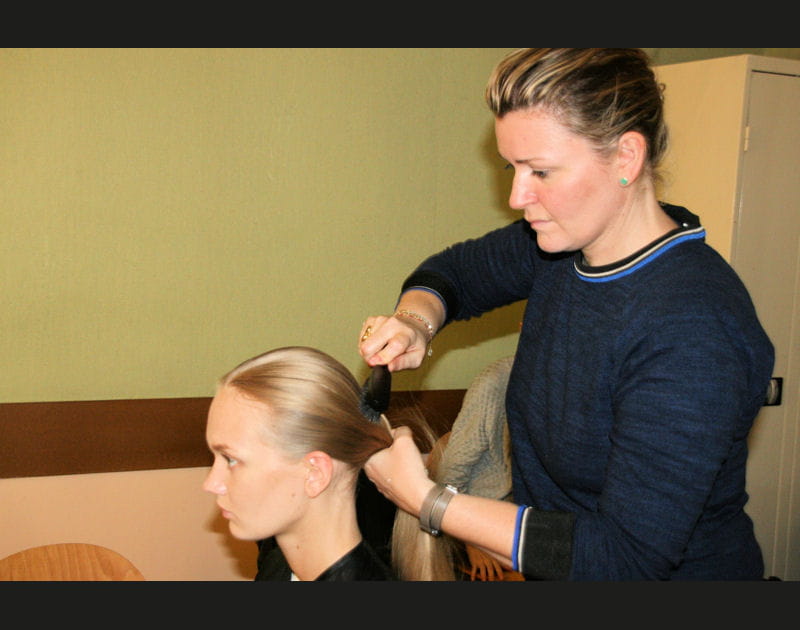 Coiffure&nbsp;: le look cr&eacute;&eacute; par Delphine Courteille