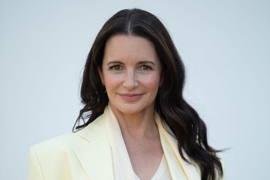 Kristin Davis, belle avec ses cheveux longs
