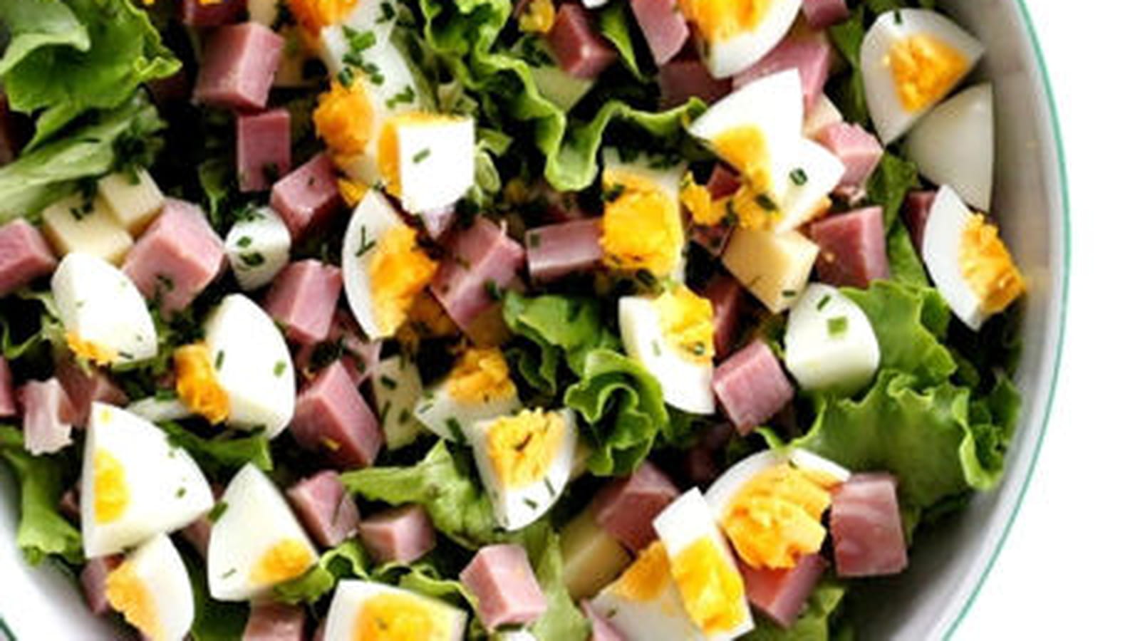  Salade du Chef au jambon, oeuf et gruyère