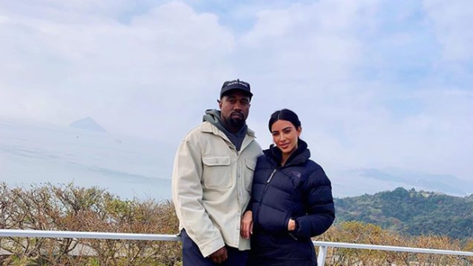 Kanye West et Kim Kardashian