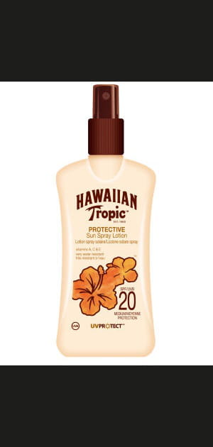 Protection solaire&nbsp;: Lotion Solaire SPF 20&nbsp;d'Hawaiian Tropic