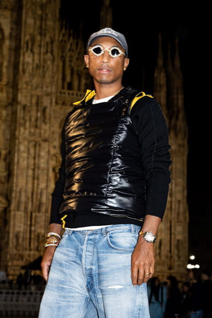 Pharrell Williams à l'événement Moncler