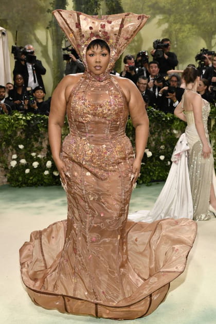 Lizzo en robe Weinsanto