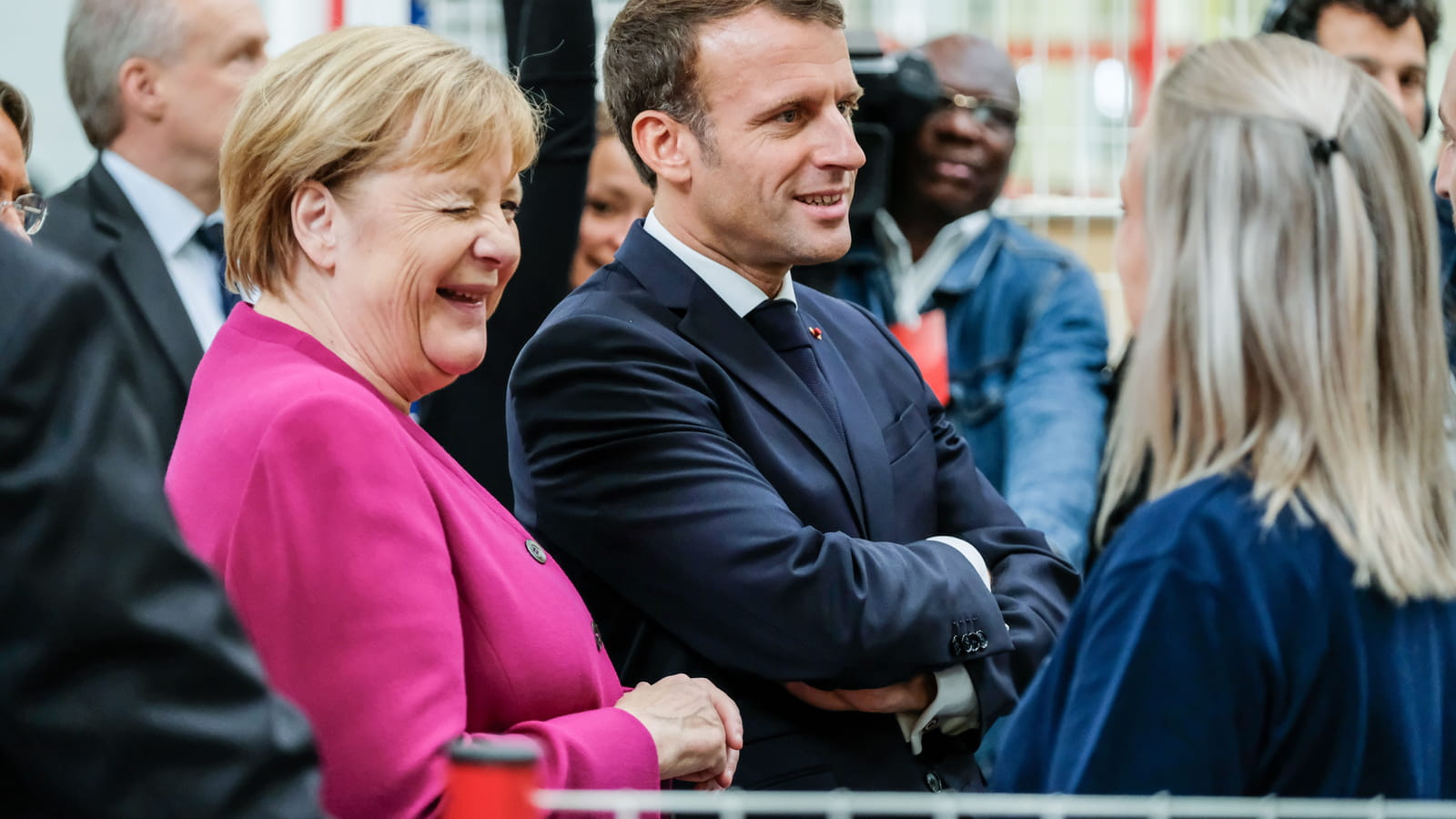 Angela Merkel et Emmanuel Macron