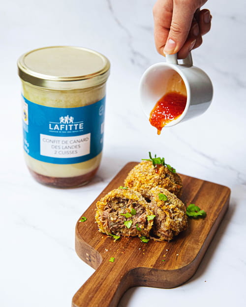 Korokke au confit de canard
