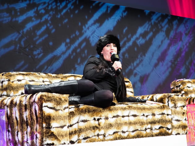 Rossy de Palma prend ses aises au festival de l'Alpe d'Huez