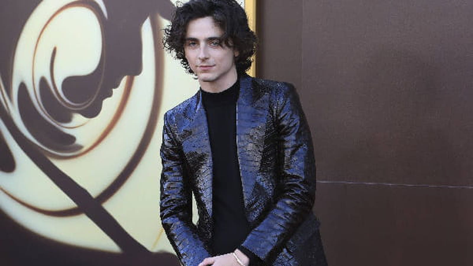 Timothée Chalamet le 10 décembre 2023