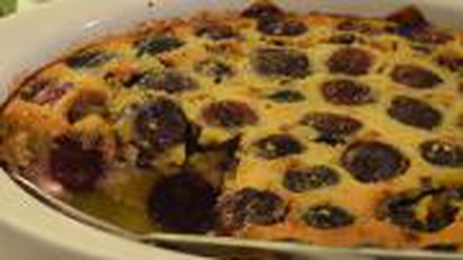 Clafoutis aux cerises sans gluten sans lait