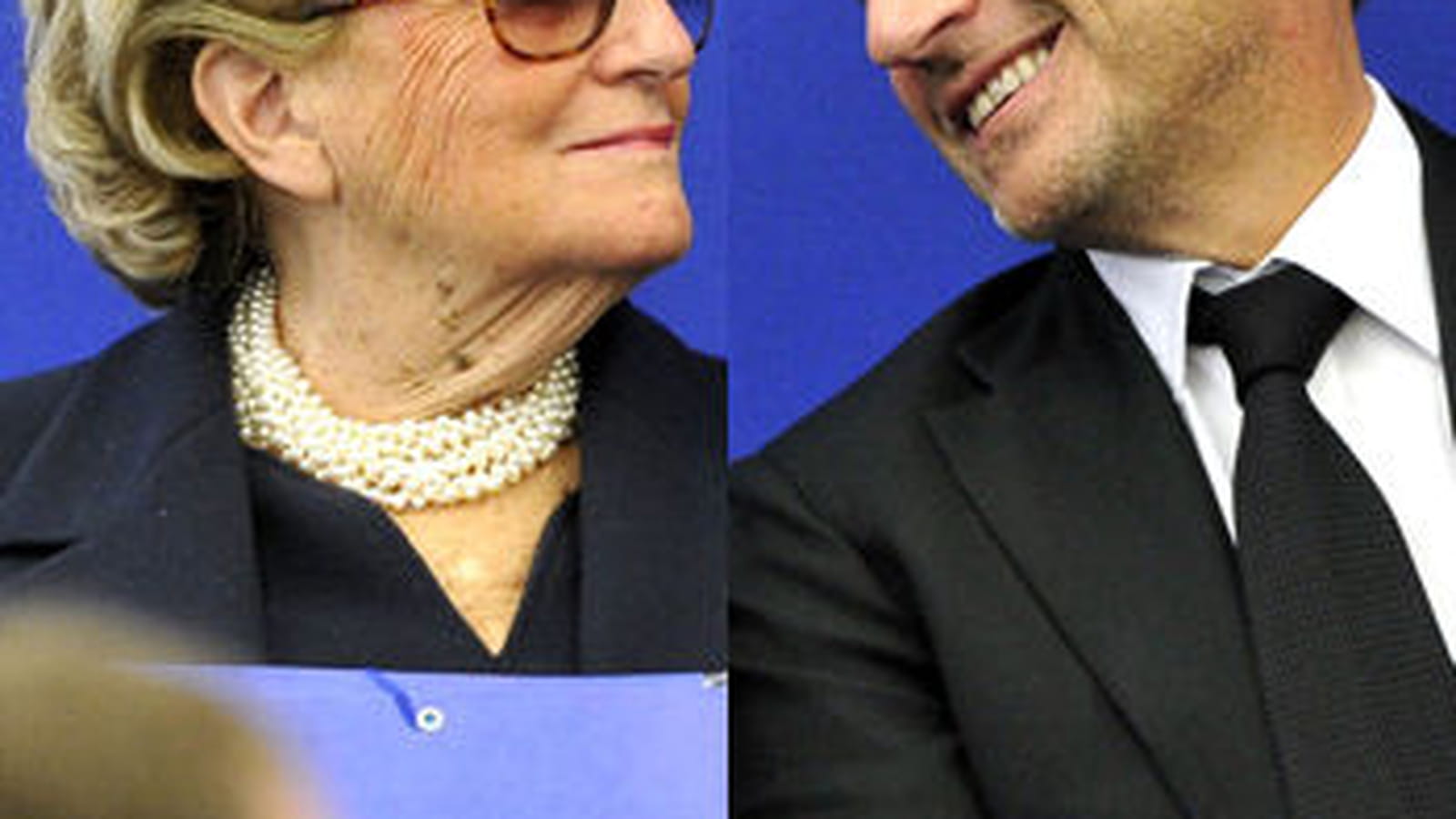 Bernadette Chirac et Nicolas Sarkozy