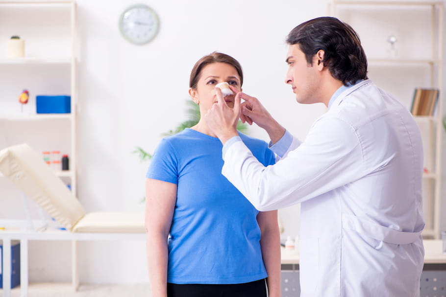 Que faire en cas de fracture du nez