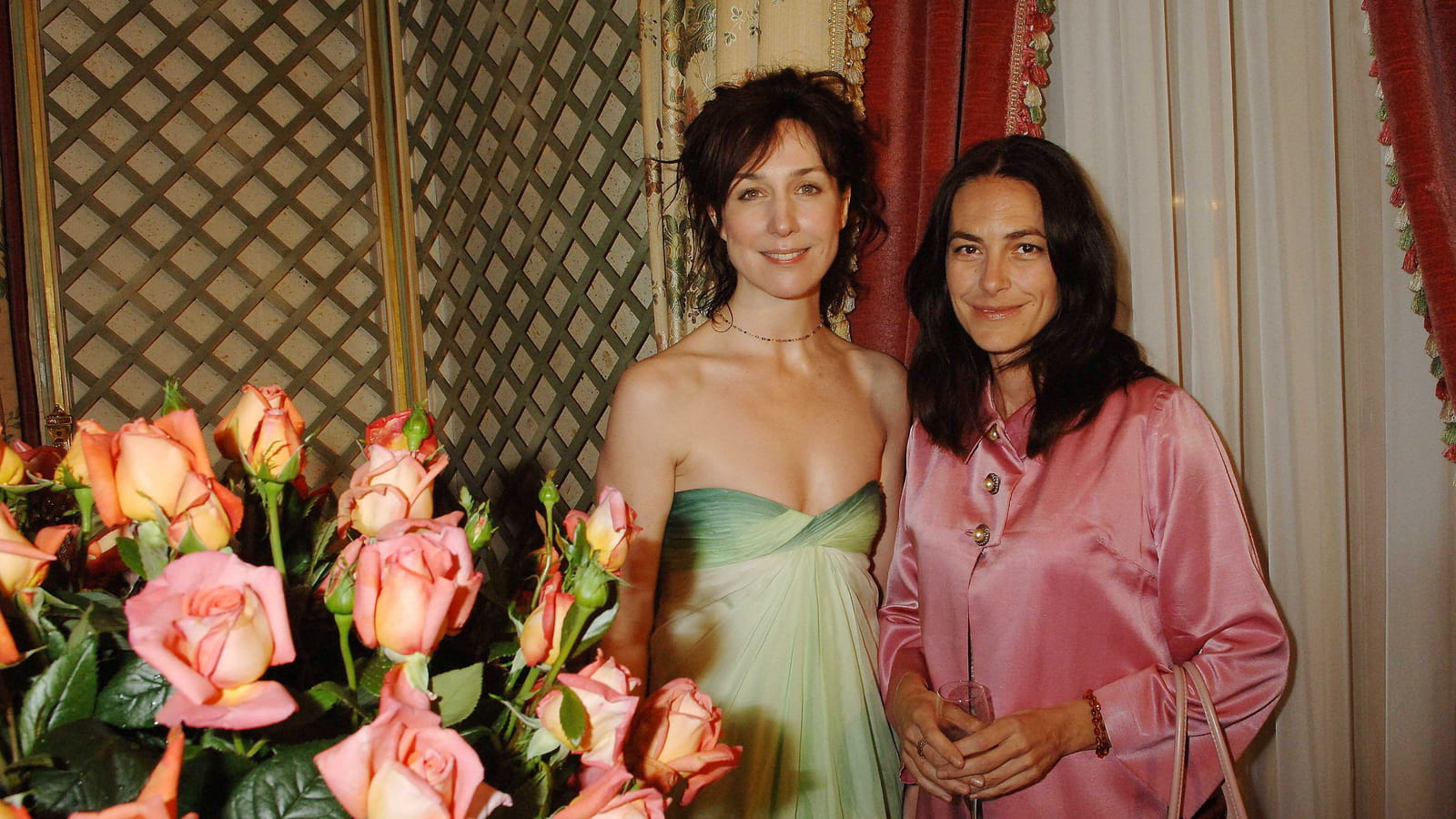 Avec Elsa Zylberstein au Ritz, en 2005