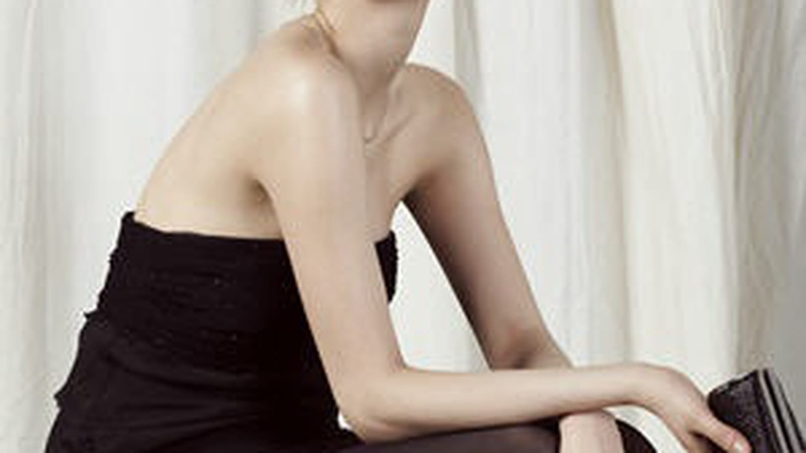 Robe bustier de Manoukian