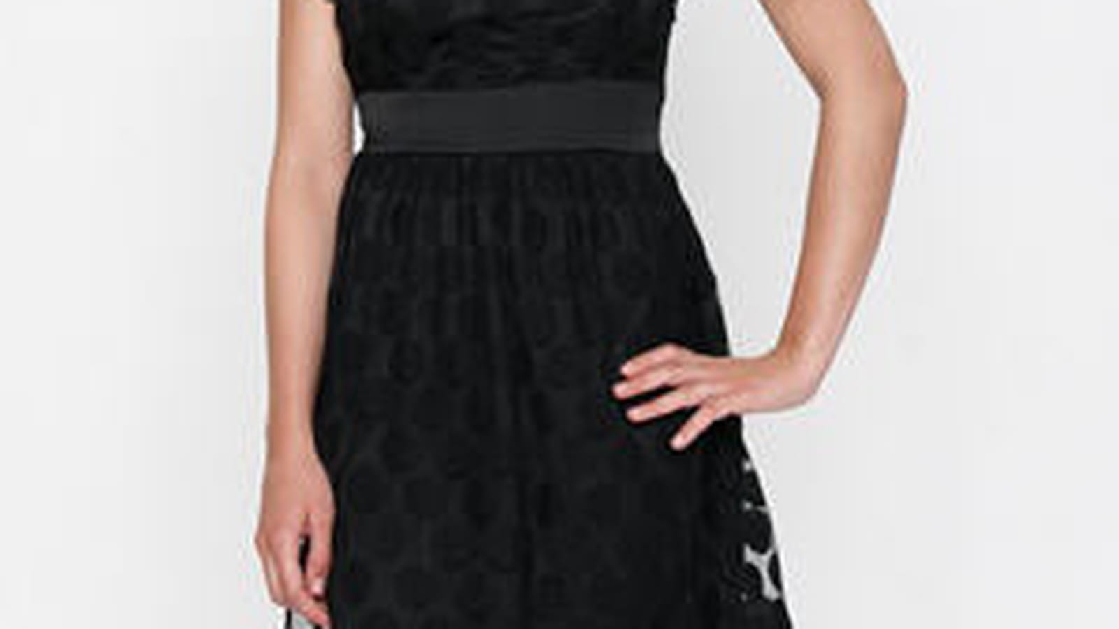 Robe en dentelle de Naf Naf