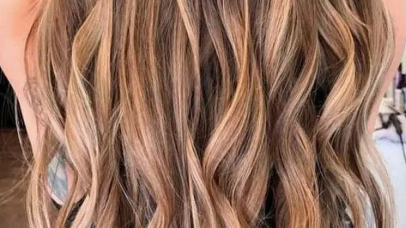 Balayage blond miel
