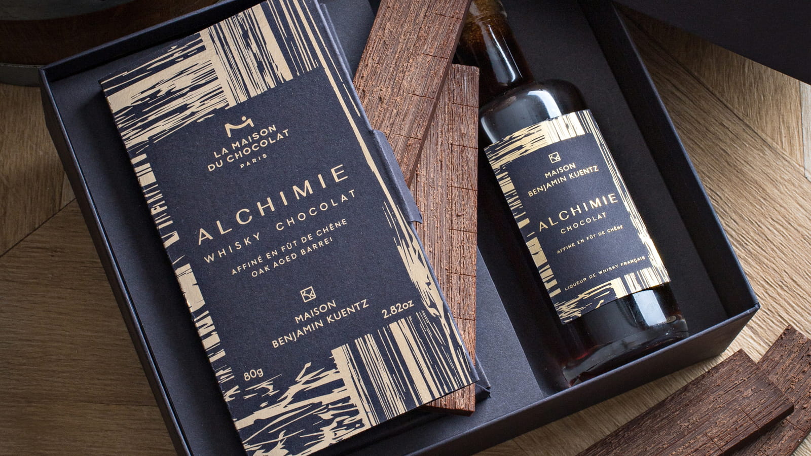 Coffret Chocolat-Whisky La Maison du Chocolat
