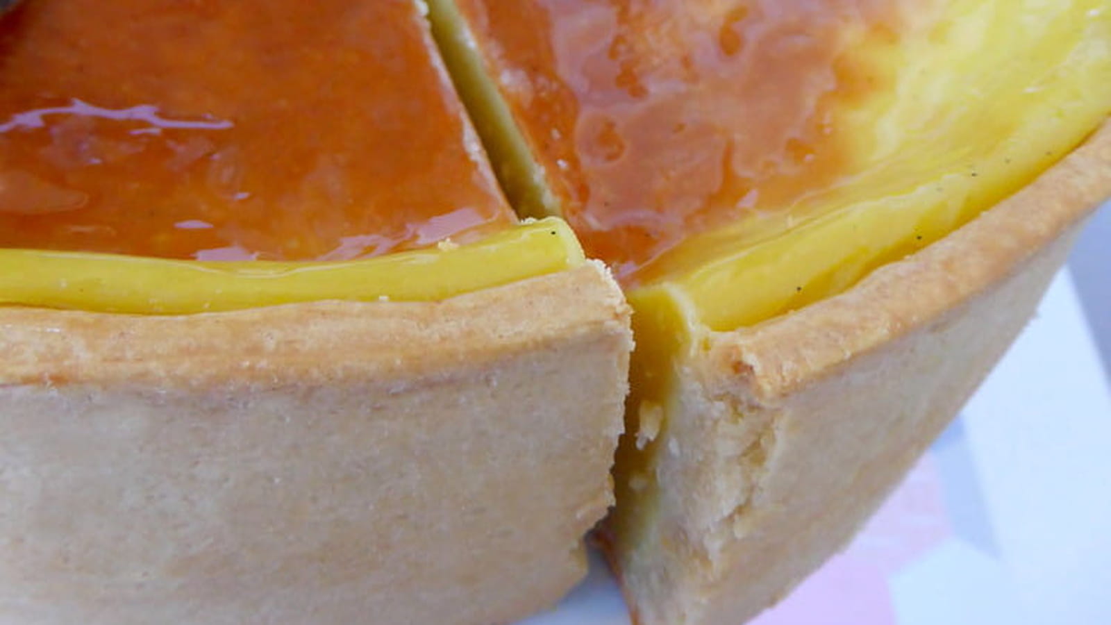 Flan pâtissier vegan sans œufs et sans lait
