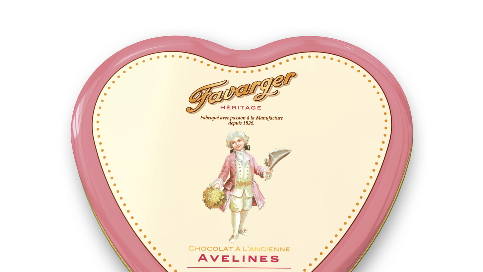 Boîte Coeur Métallique de Favarger