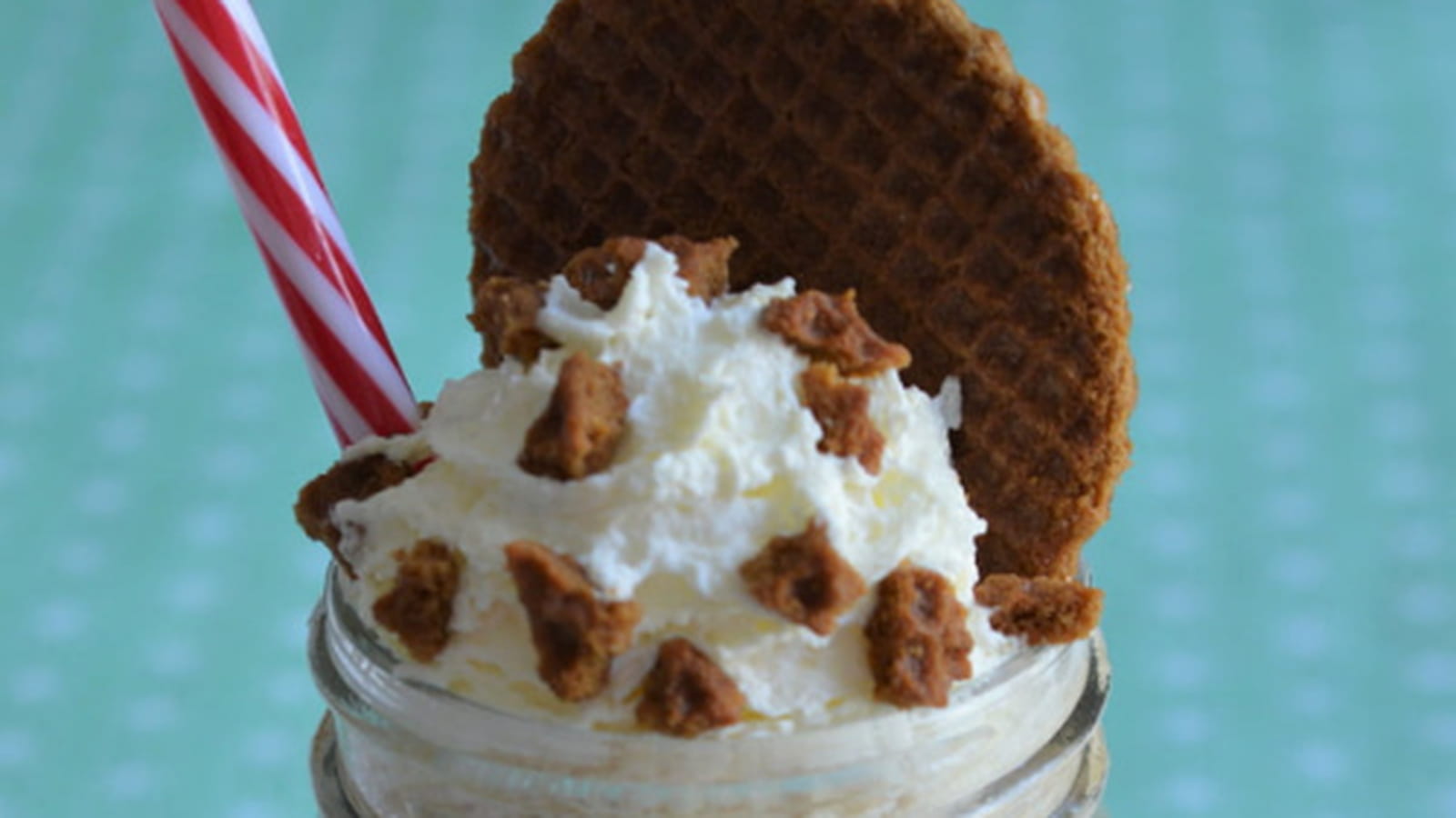 Café au lait frappé