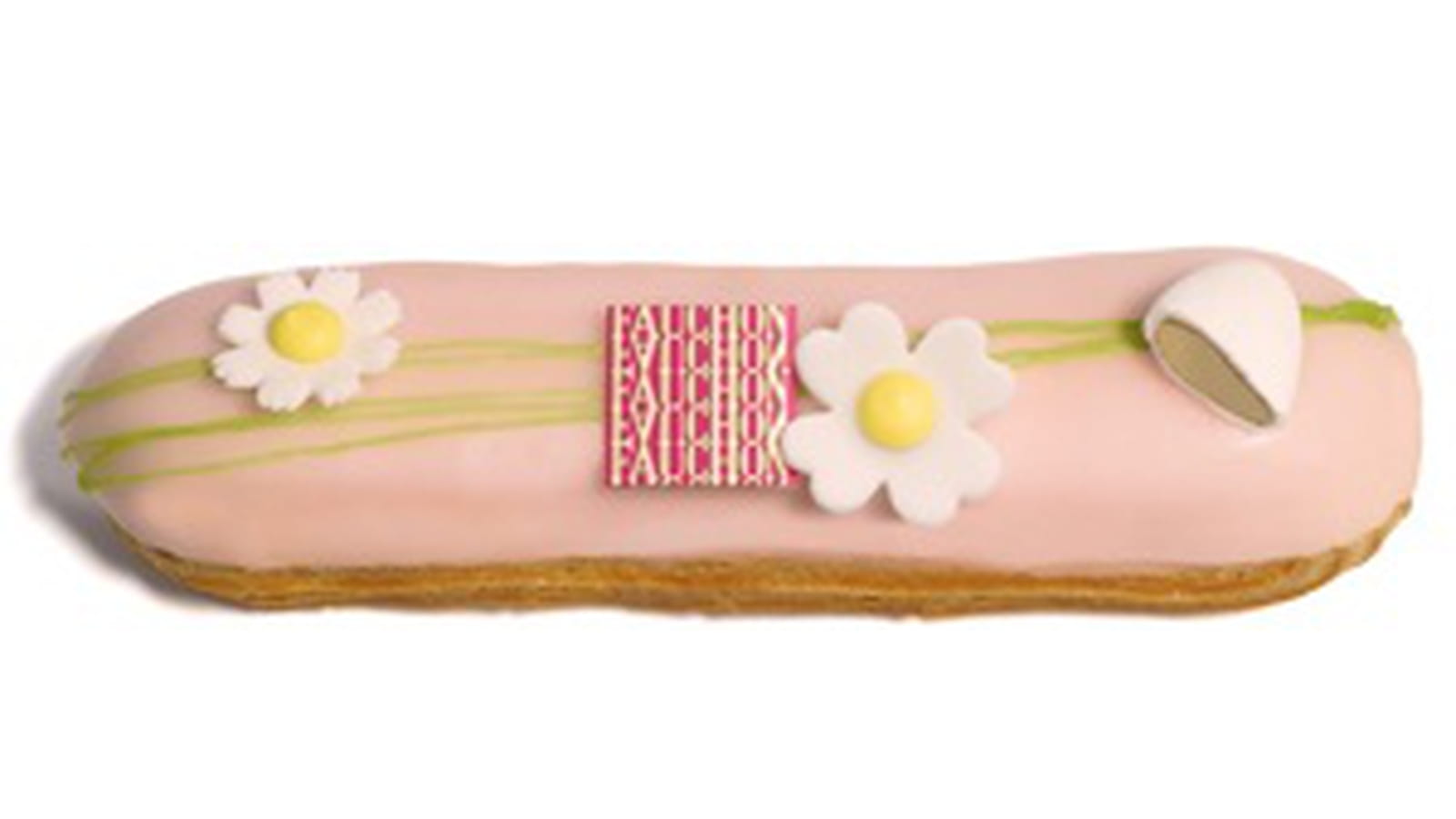 Eclair dragée rose de Fauchon