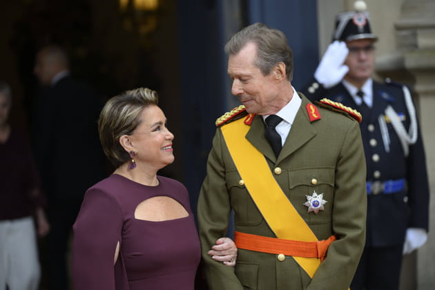 Le grand-duc Henri 1er abdique : il est aux côtés de sa femme Maria Teresa